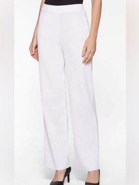 Misook off white knit pants Sz M